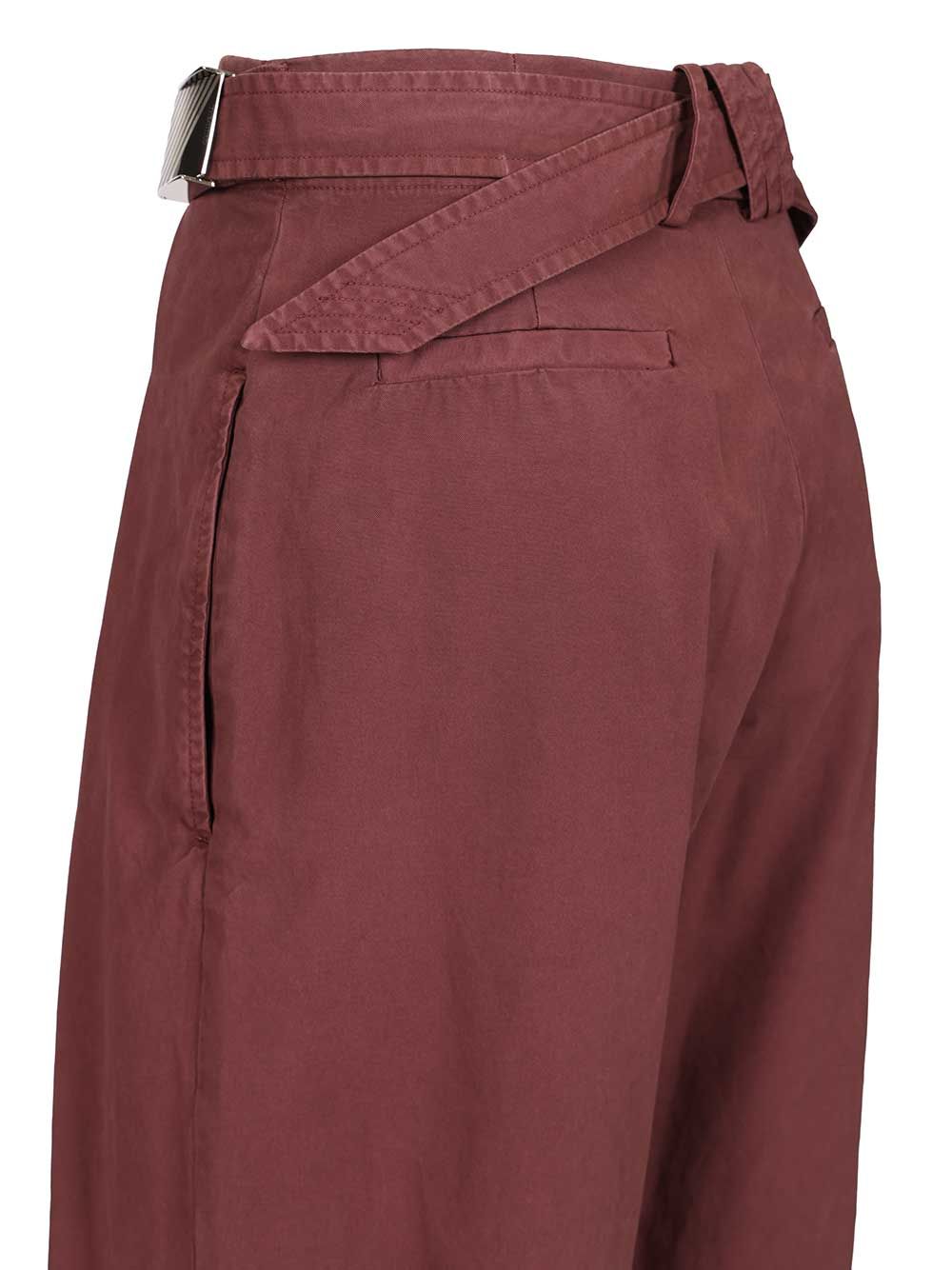 The Attico Canvas Trousers - Violet | c95fa6b0778a3050efe65b5a633b8ee2232dec8b