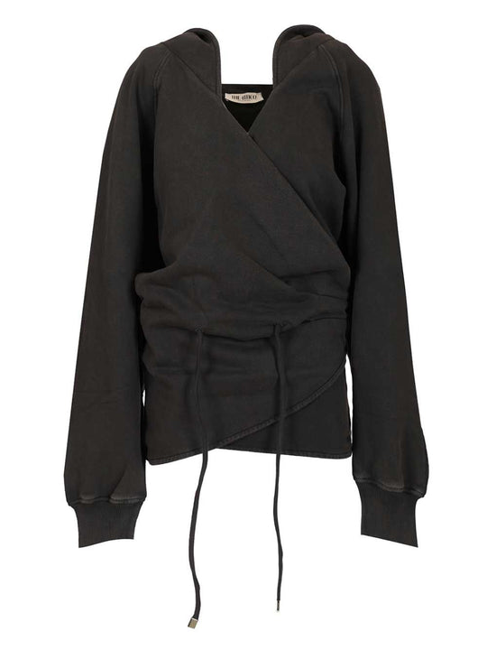 Jersey Sweatshirt Dress Dresses Black