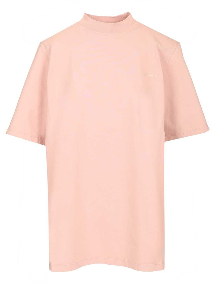 The Attico Jersey T-Shirt - Rose | fc6b29b86ea9060602e88906df4bdeec91fb0544