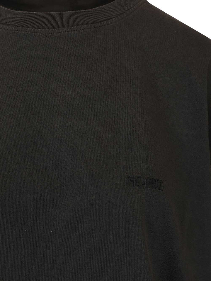 The Attico Light Jersey T-Shirt - Black | 5482977035f09000d6c85ced6fe947fd7c24e69a