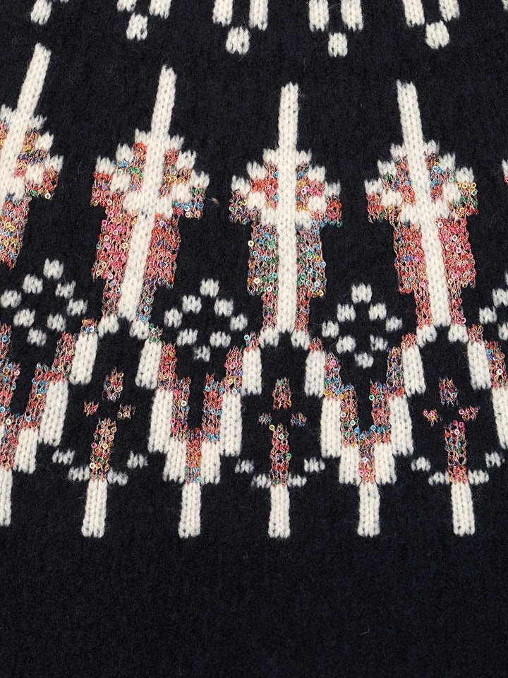 Loewe Wool Blend Sweater Knitwear - Blue | a60df0e78ce2a79a4fa341c25f504ad464a35e75