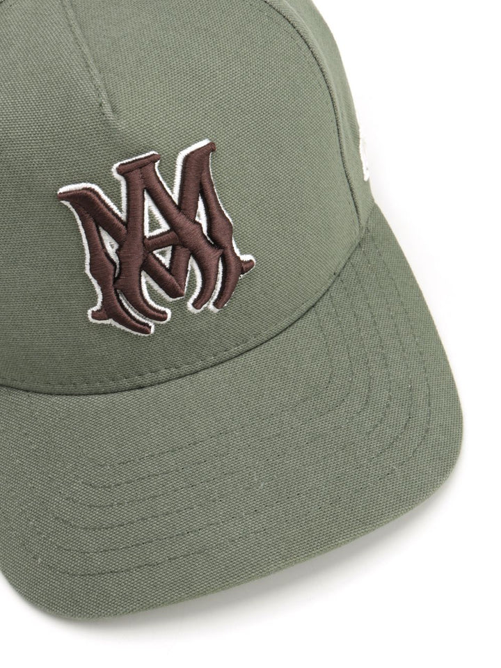 Amiri Amiri Cotton Hat Hats - Green | 0bac7da1f8112de1b023c62ab5f0bacc5cd58ee4
