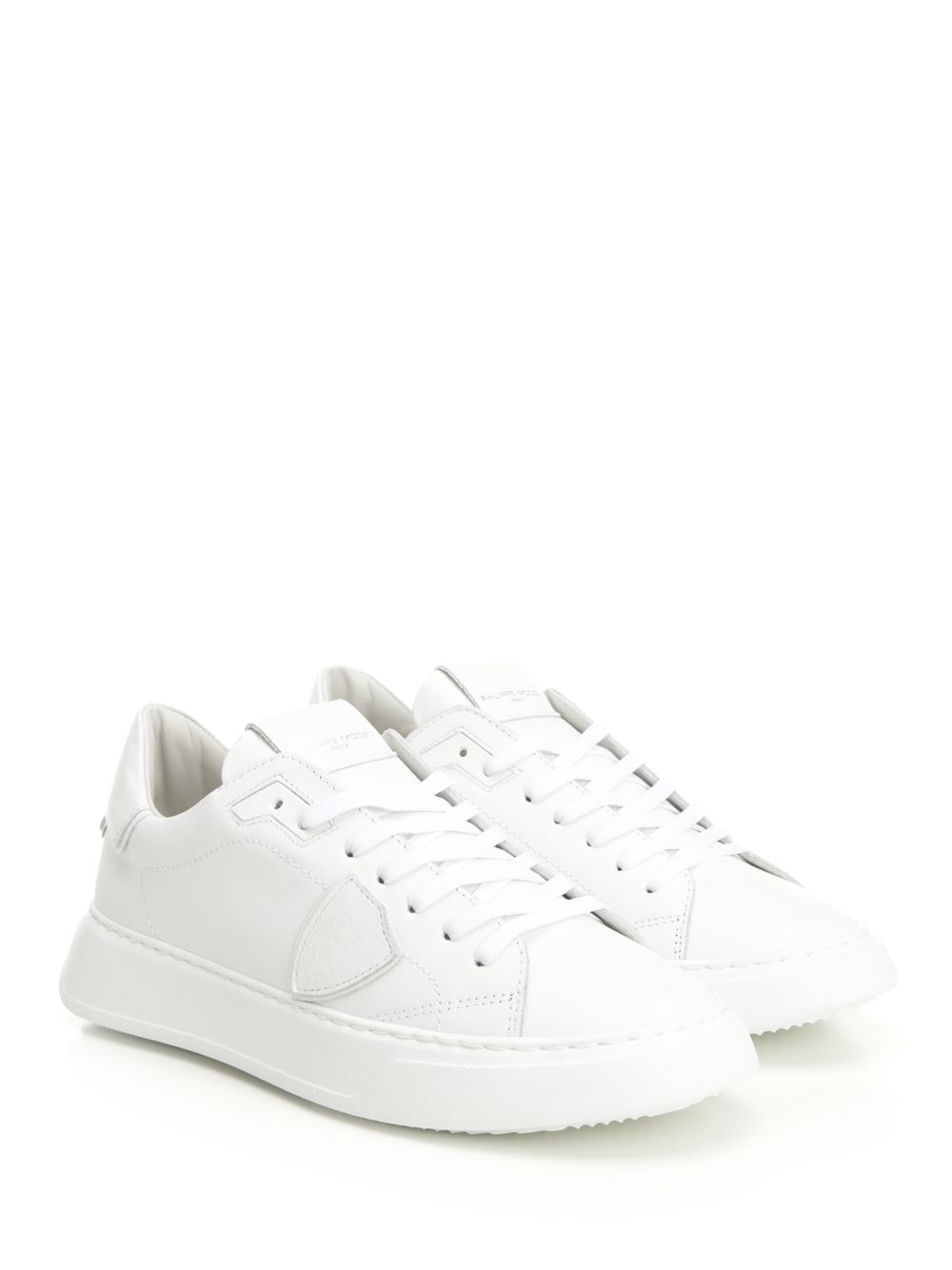 Philippe Model Temple Sneakers - White | 89799869e71fee42cd1e1c21d6cfaaf1b5293ba5