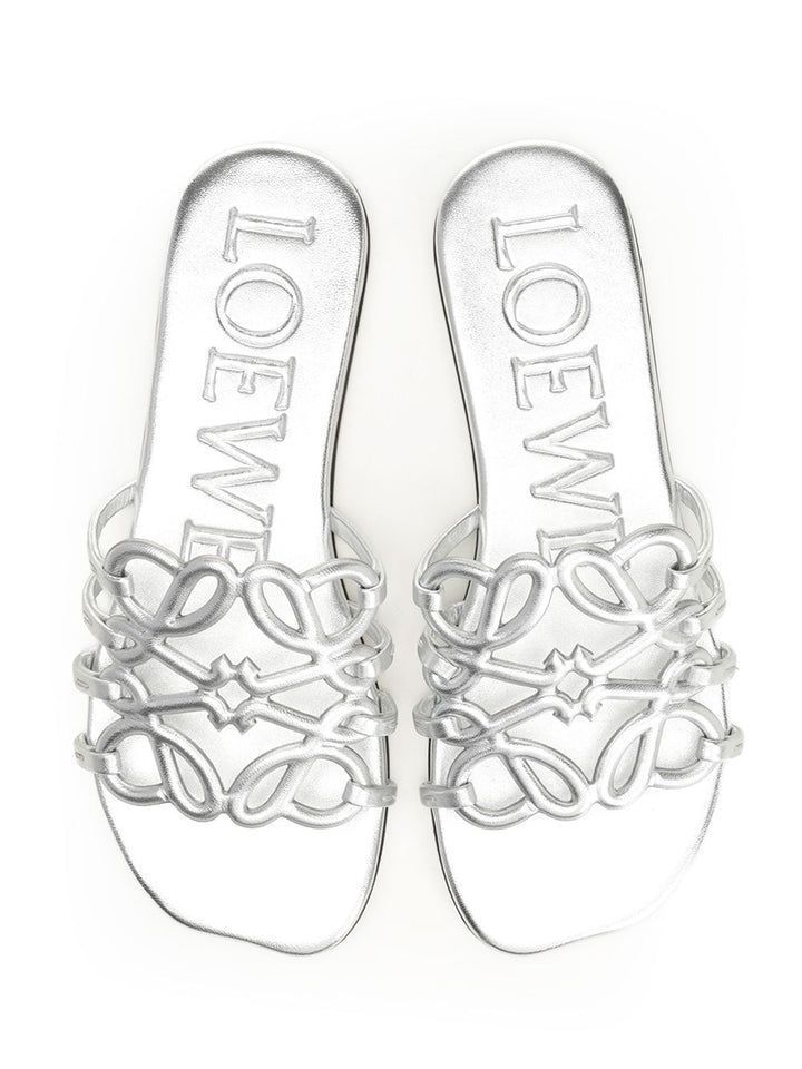 Loewe Petal Anagram Scarpe basse - Silver | 3ab59857d45d1e8b483bb522dfbe027bab806cad