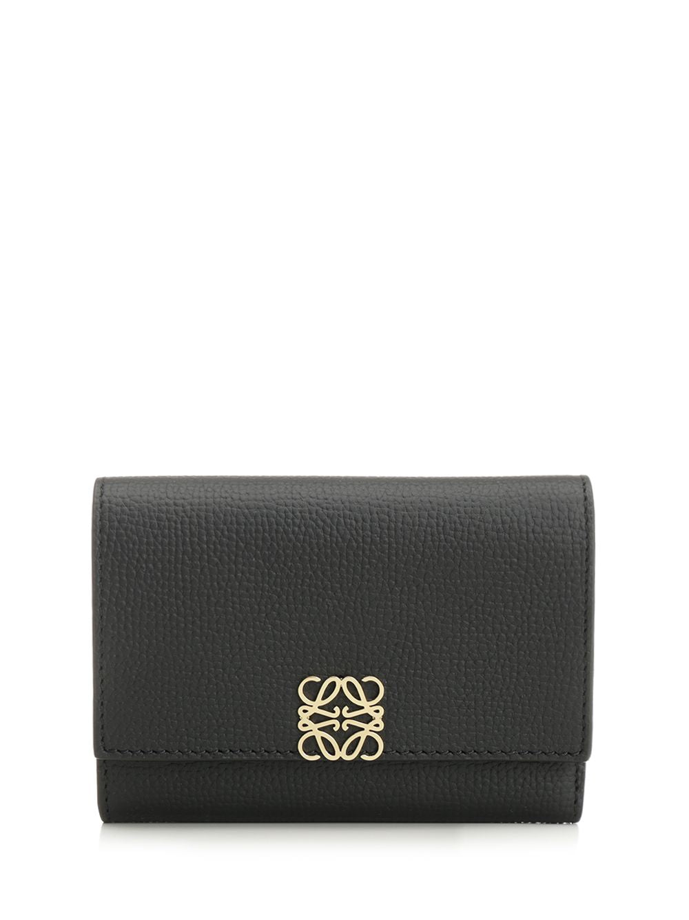 Loewe Small Anagram Vertical Wallet Wallets - Black | 6f71735f1741b7c3ae4ea4fc2cbaa46b3b7487a0