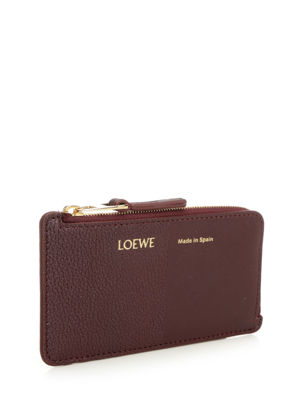 Loewe Duet Coin Cardholder Wallets - Bordeaux | c0013612860bdae46175ae146e5fb426f337872e