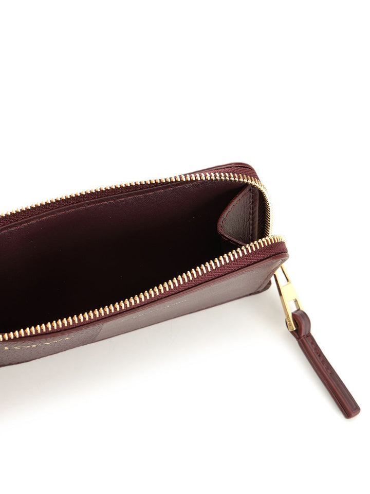 Loewe Card Holder With Coin Pocket Wallets - Bordeaux | c285bedf2dd29ed08532e5a721eba86d25f3fbfa