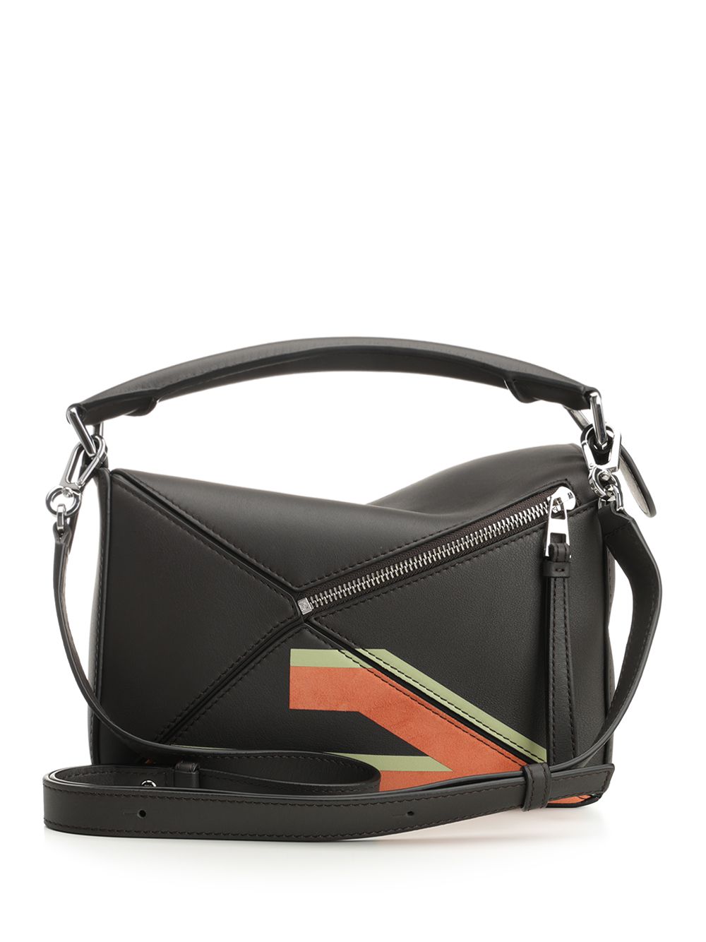 Loewe Puzzle Futurist Cat Handbags - Brown | 352ca158f1695e9032541dbbe8cf5daa901e1e86