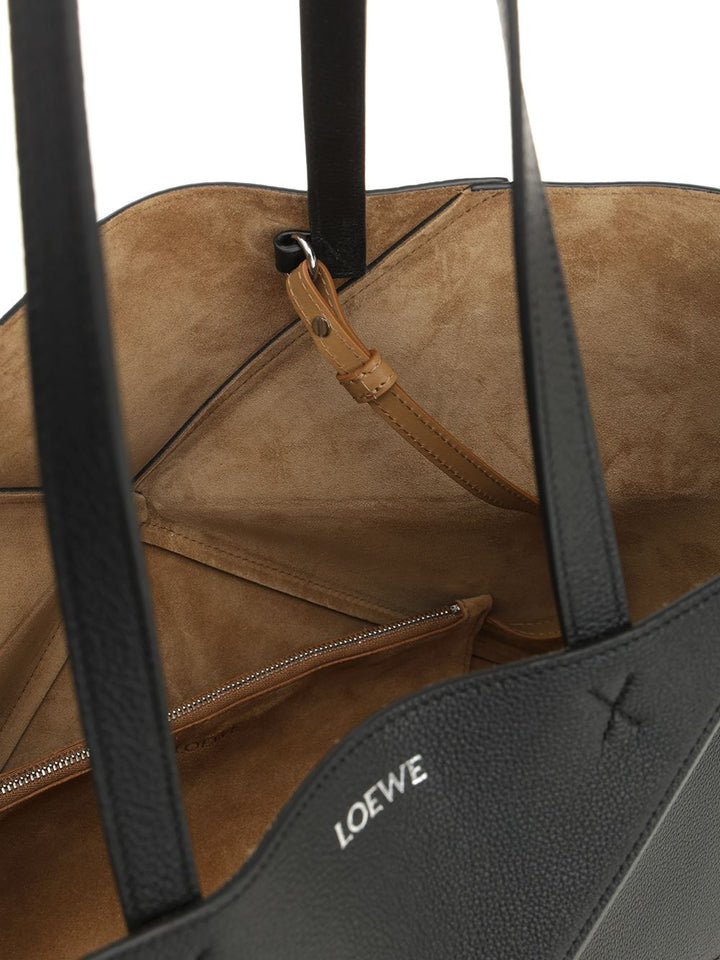 Loewe Puzzle Fold Crossbody Bags - Black | ff6ffc14419c25f01b67a406dc337e2d2e35e922