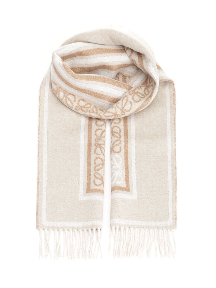 Loewe 30x160 Scarf Scarves And Foulards - Beige | 9a13075ccb4b401d2f679b23e1262521e6dce9f8
