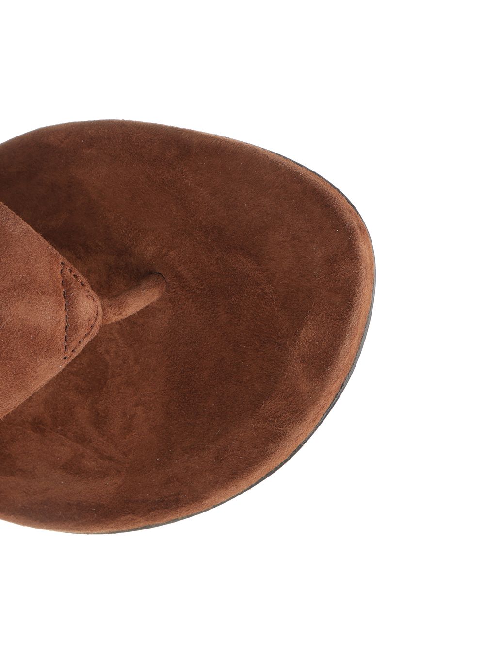 Le Monde Beryl Micro Wedge Thong Sandals - Brown | f0e51f50d401b179d23fe6f2fe16ad2c83c91c6a