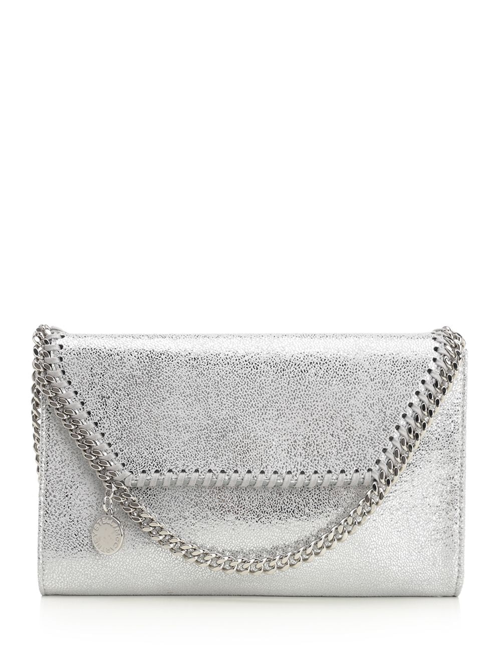 Stella Mccartney Falabella Chain Shoulder Wallet Crossbody Bags - Silver | 9cde40b2643e269769f9fabab15abe12533f1d9f