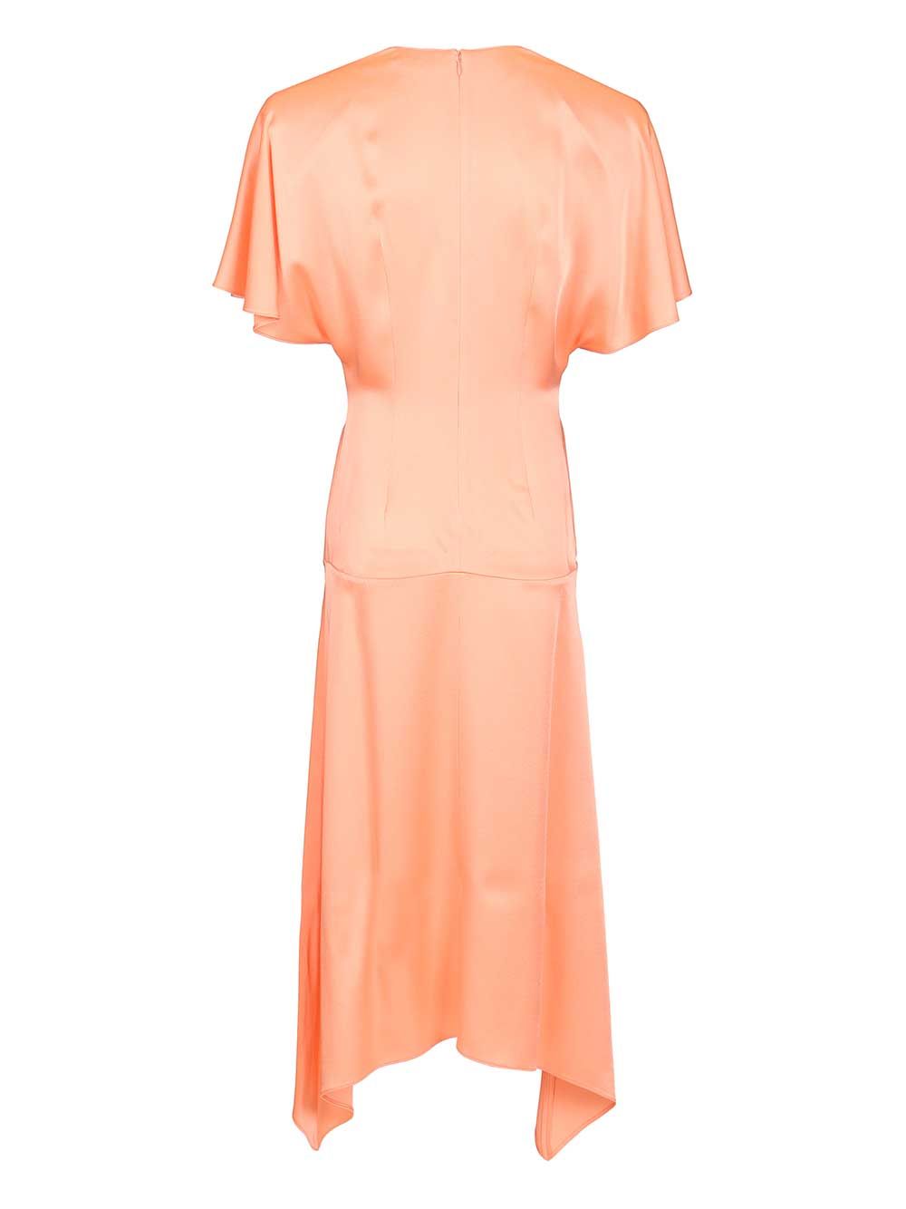Stella Mccartney Midi Dress Dresses - Rose | 9950bb5b580a2230f41ba7bf7c6836cf775beb80
