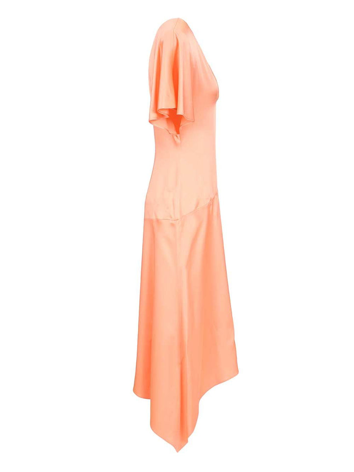 Stella Mccartney Midi Dress Dresses - Rose | f59d631312e56184a859bdd77e95c154eadda086