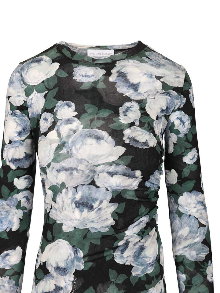 Stella Mccartney Bunch Of Roses Dresses - Multicolor | 6aa44290b0e318c688d94f09cfaa1309542db187