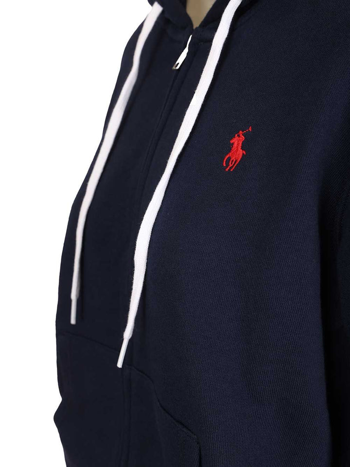 Polo Ralph Lauren Zip-Up Hoodie Sweatshirts - Blue | 81c05c22b76ce143fd452940bd77a9a2bfab15f9