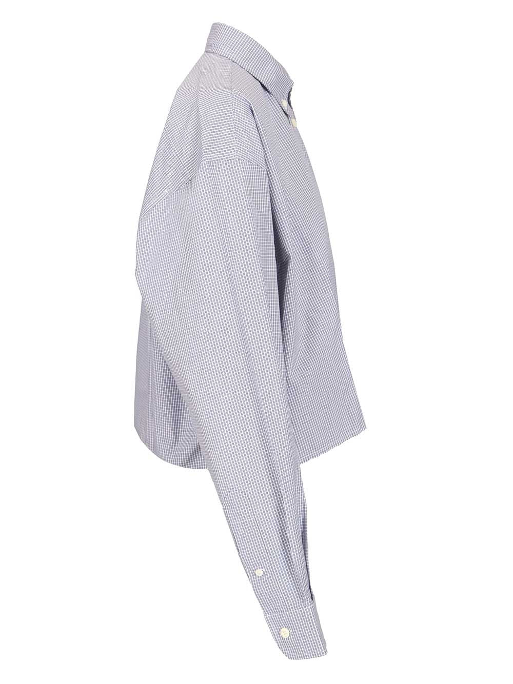 Miu Miu Poplin Shirt Shirts - Blue | d75513c418679ef5f70a4f4729c346883500cad6