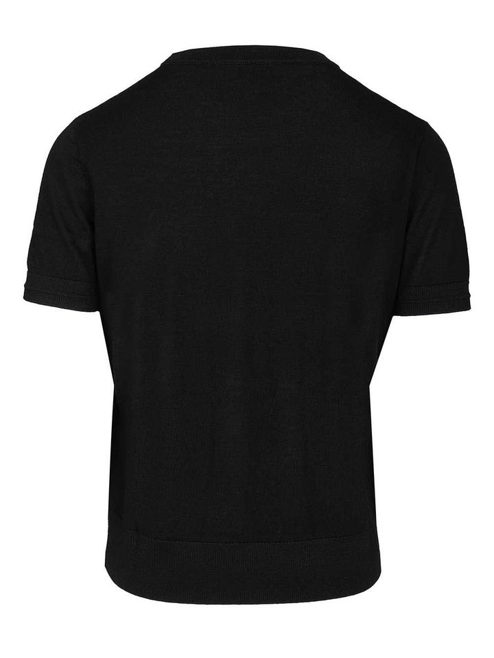 Diesel Wool Sweater T-Shirt - Black | 52c65232bfd12a637ec7b1d26f25d63d3736a47c