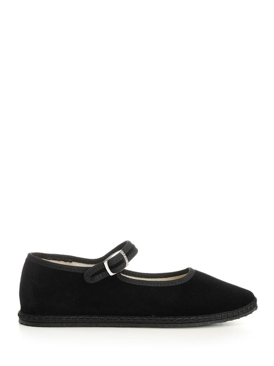 Furlana Mary Jane Scarpe Basse Black