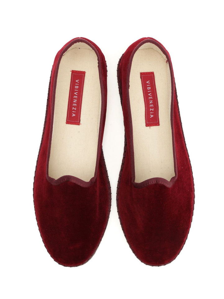 Vibi Venezia Furlane In Velvet Scarpe basse - Bordeaux | 3e25c4f526cc12a08f0dfb1eba7dbf045f702071