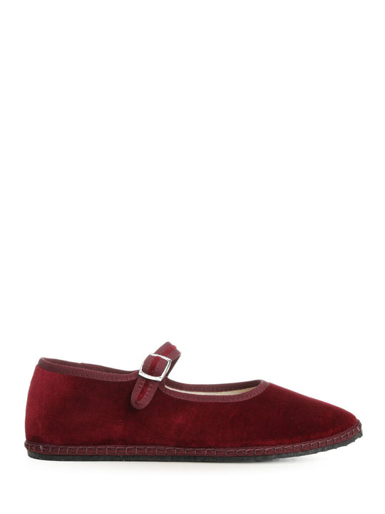 Furlana Mary Jane Scarpe Basse Bordeaux