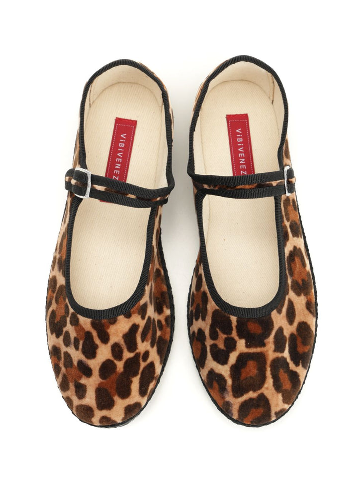 Vibi Venezia Mary Jane Furlana Tipepolo Leopard Scarpe basse - Animalier | 82615f82f369962b9a89ab8112e1311b35352cb6