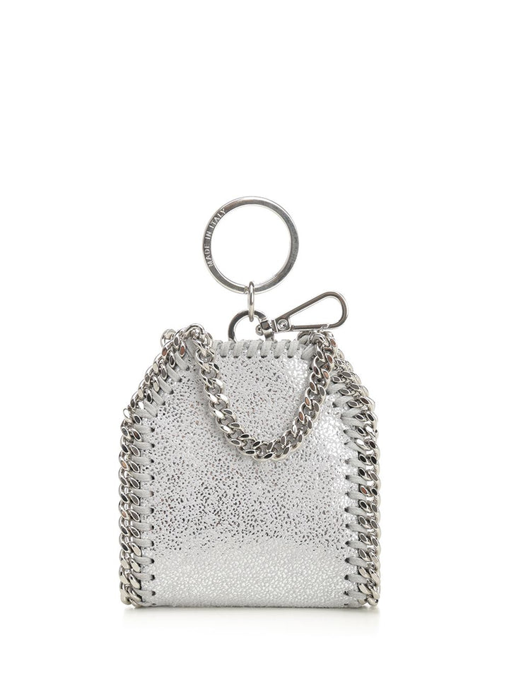 Stella Mccartney Falabella Airpods Case Keychain Small leather goods - Silver | 49b96e5acc512da444c6865e846661c9ee282d99