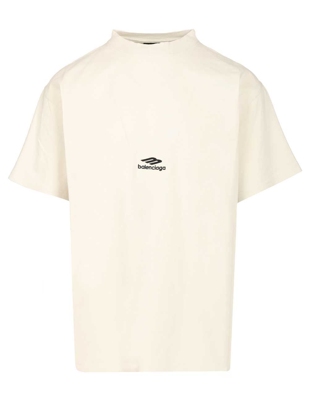 Balenciaga Oversized T-Shirt - White | 87ff3a7903ada9f351287057af69fedacaee218c