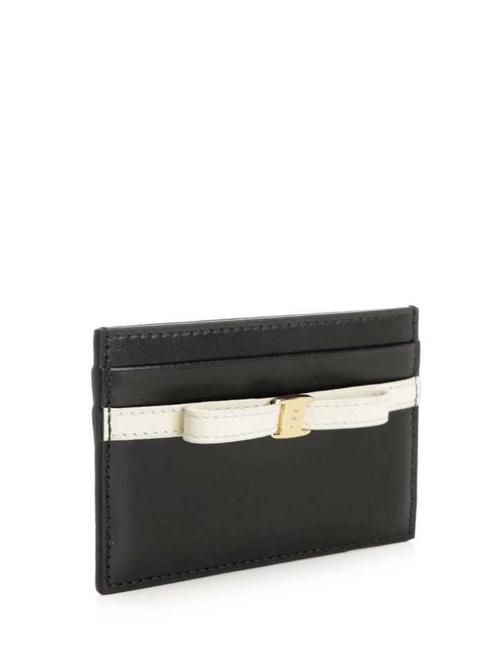 Ferragamo Leather Card Holder Small leather goods - Black | 9d707fe70a17031f25d694f2667737bed5b368ff