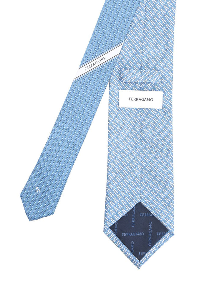 Ferragamo 5-Bianco F.Azzurro Scarves And Foulards - Light blue | 912ead36d95318e7956528e483bf870ffa772f7f