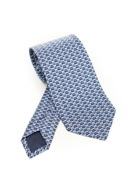 Silk Tie Scarves And Foulards Light Blue