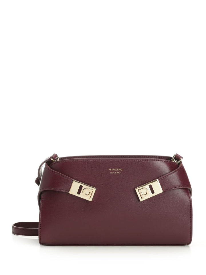 Ferragamo Hug Crossbody Bags - Bordeaux | d6dbc7c88700b9d81adc1c133c0181c2ac57a0e4