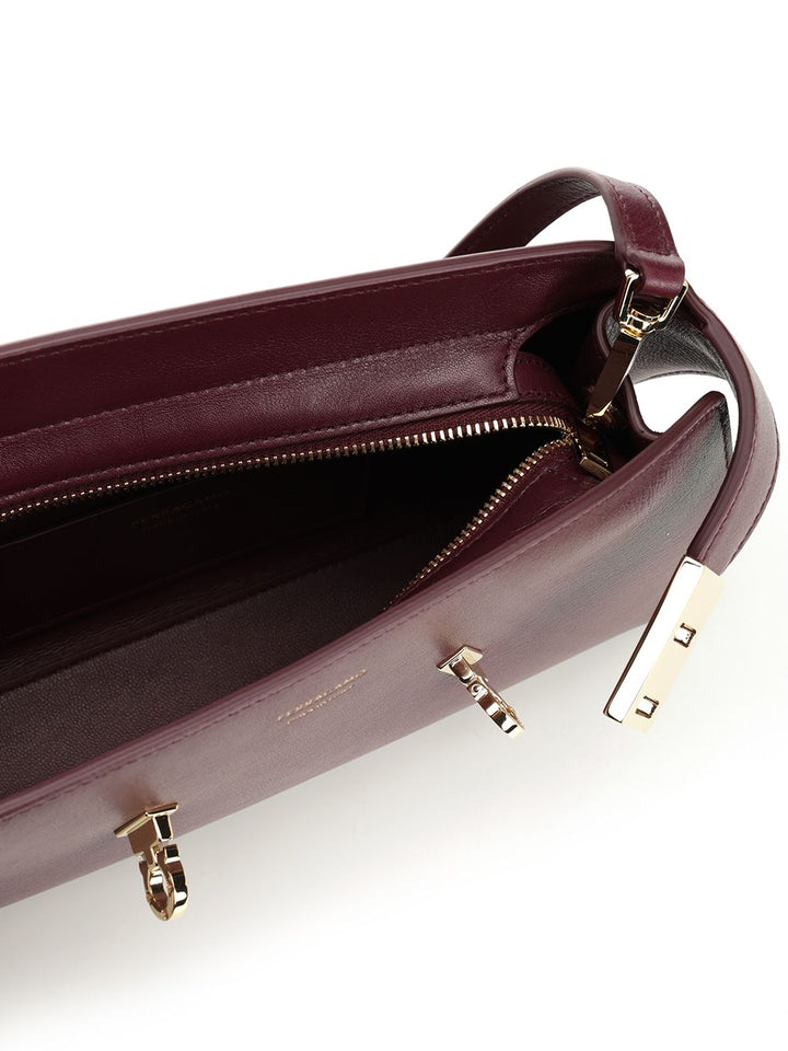 Ferragamo Hug Crossbody Bags - Bordeaux | 3d16cdecf2a1664bec84d0224e65195a2e764bd9