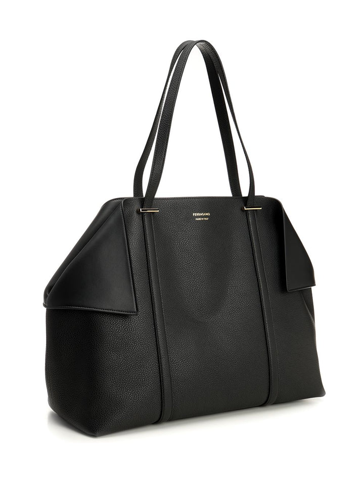 Ferragamo Scarf Tt Shoulder Bags - Black | a24f859e8fc621df425ab783870b8661c9c5dbc1