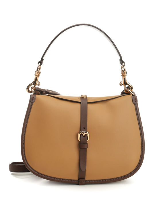 Pony Shoulder Bags Beige