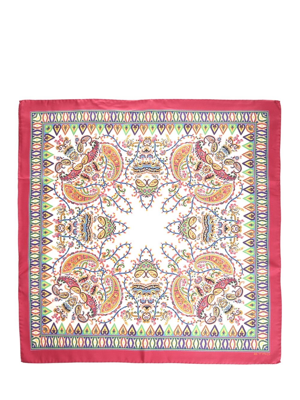 Etro Multicolor Print Silk Foulard Scarves And Foulards - Multicolor | 35123e3ebfb9f0d1c20b61b53318ebf4974f0a4f