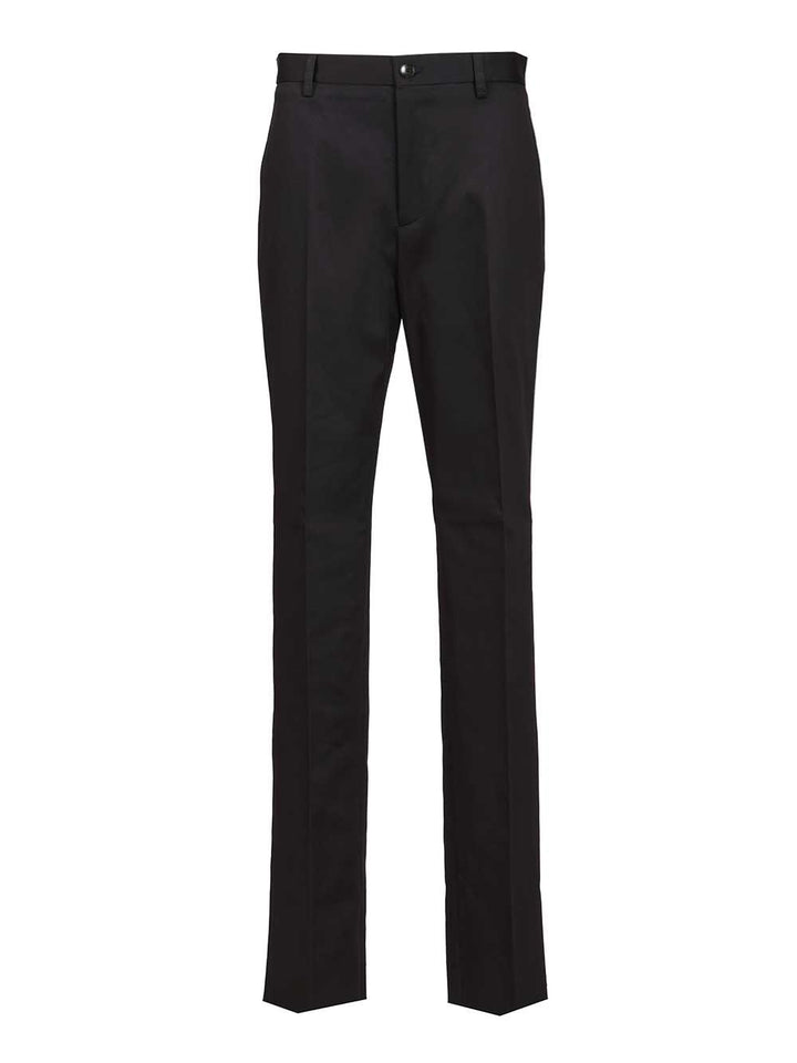 Etro Stretch Cotton Trousers Jackets - Blue | da4109bdc429101ea28dbae8745e10c4c64ff7de