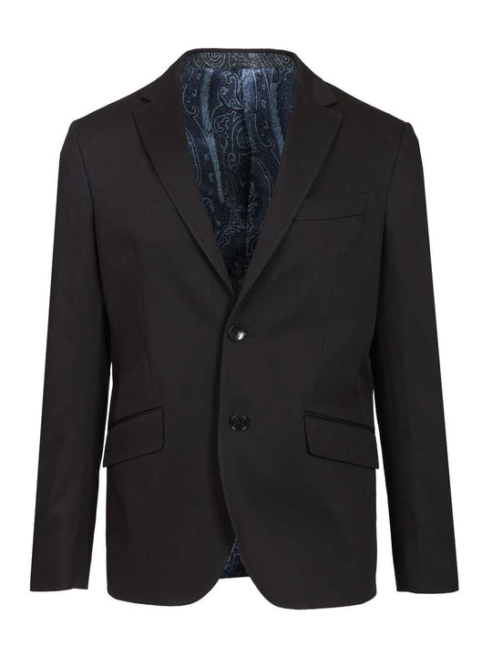 Cotton Blazer Jackets Blue