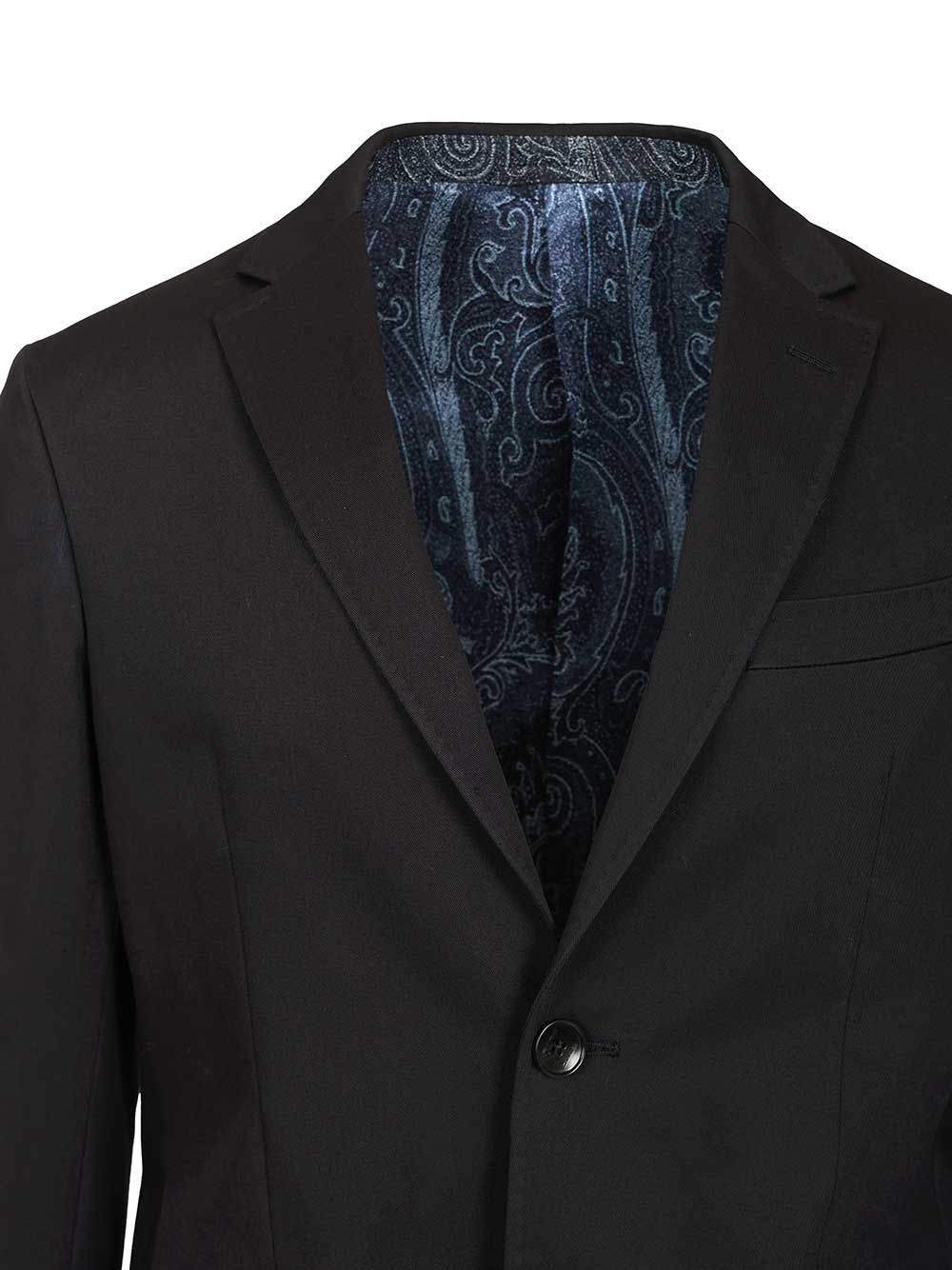 Etro Single Breasted Blazer Jackets - Blue | ebe501aef343e6ecb5f49a9a1175c3b9809dda2d