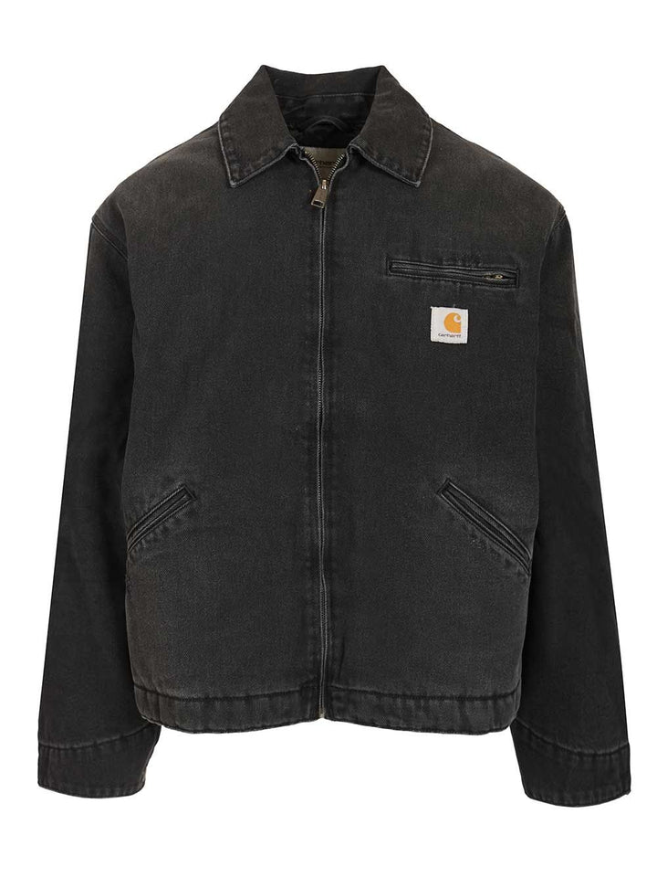 Carhartt Wip Detroit Jacket Cotton Bradento Jackets - Black | 681bc1ef69982c89a0695c0c2ad4aaf28e33a671