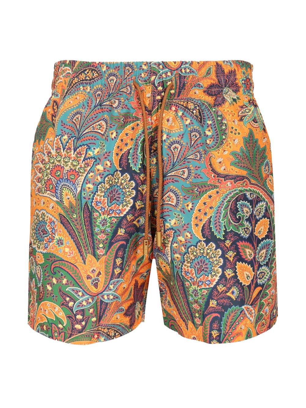 Etro Swimsuit With Paisley Print Swimwear - Multicolor | 5daac434fc748ac6c9f252a295dd95836c739b61