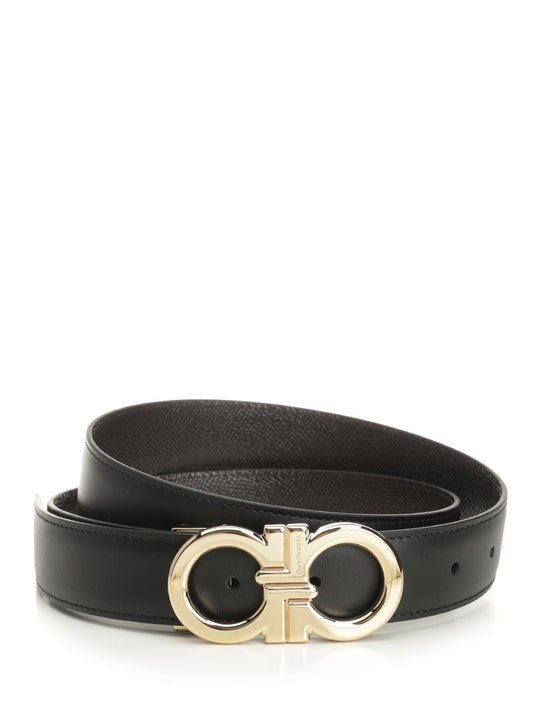 Gancini Belts Brown