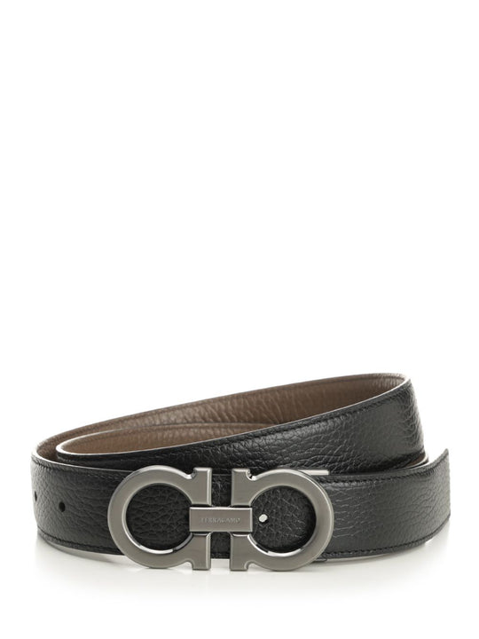 Double/Adjus Belt Belts Black