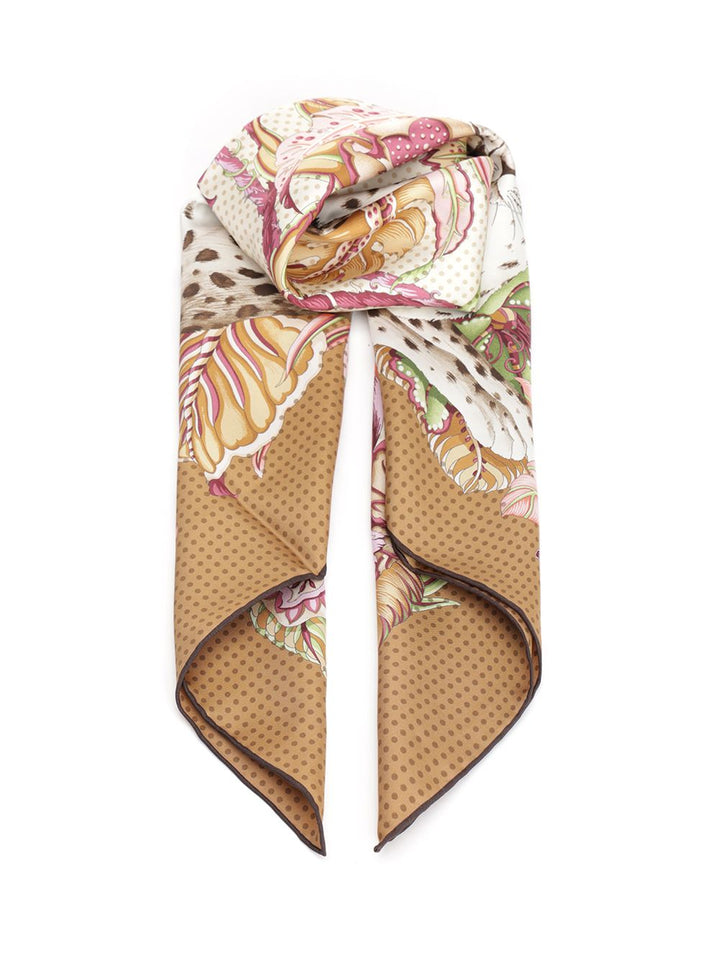 Ferragamo Ghepardi Scarves And Foulards - Beige | f62954d4f88ca08cb248c2b9ef3142096e93cb53