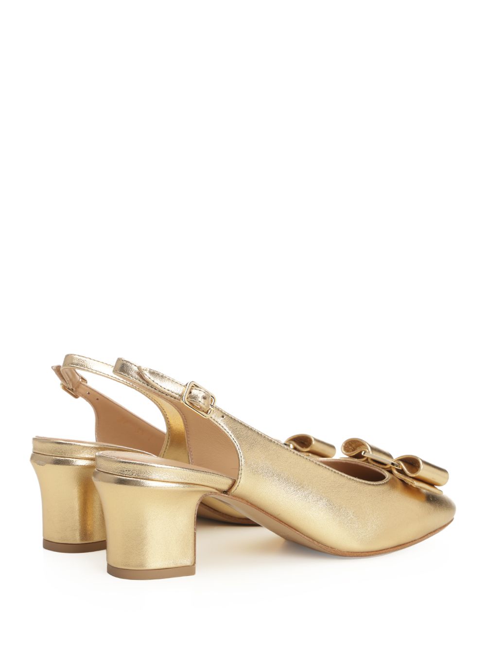 Ferragamo Vetty Pumps - Gold | f34ca82b858dd0cfef7caa0d8586e7181e4ffe87