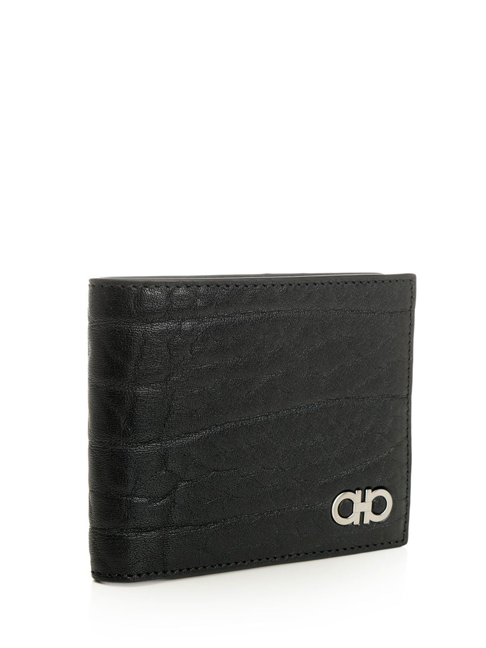 Ferragamo Leather Wallet Revival Ganc Wallets - Black | a168cc0acf0a20e4fb9b1198d77d21d25c8d4c7f