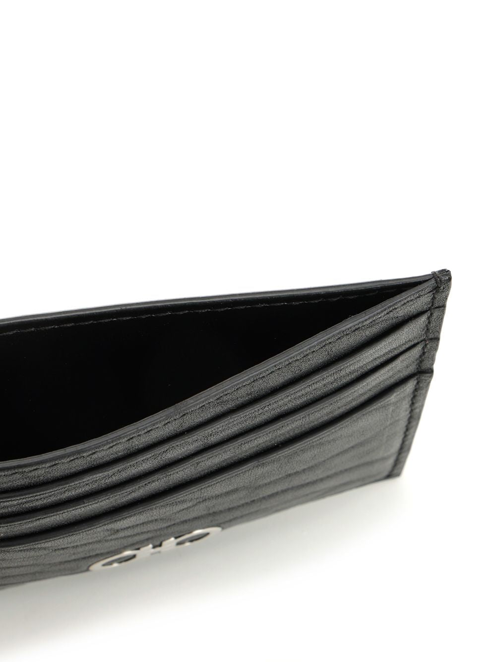 Ferragamo Card Holder Gancini Wallets - Black | e07c71e0f0151e072886aa5073e906c087e4cbcb