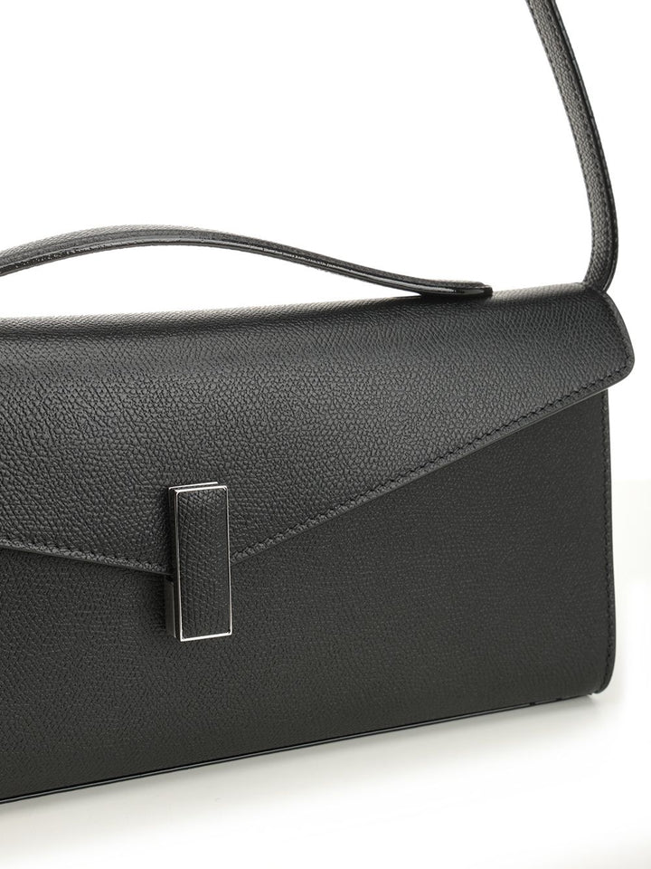 Valextra Iside Clutch With Handle And Strap Clutches - Black | 3305575d1078f699d8b63a94db20e4955d390ae8