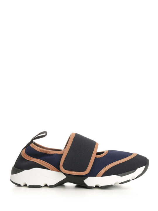 Running Sneaker Mary Jane Scarpe Basse Multicolor