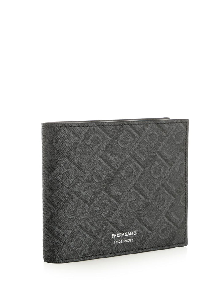 Ferragamo Ferragamo Monogram Wallets - Black | 2a55beb998c539a111083d8463d0718491e51fce